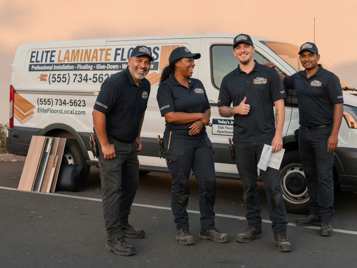 Laminate flooring installation company in Garland, ME